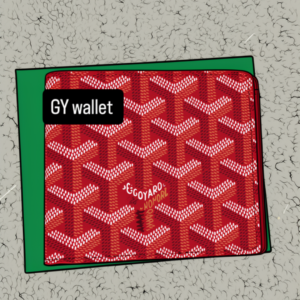 GY Wallet Burgundy